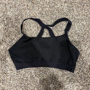 Women's Black Sports Bra